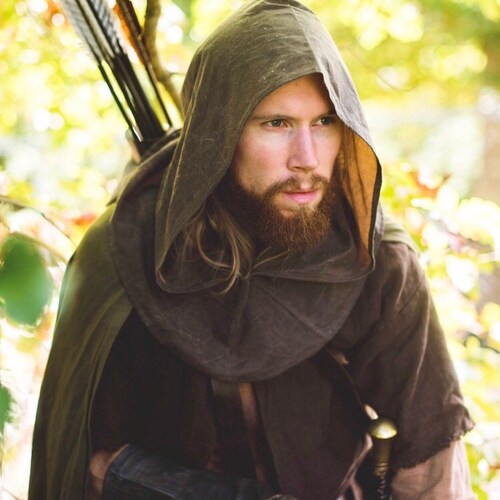 Waxed Canvas Ranger Cloak Water Resistant Etsy Canada