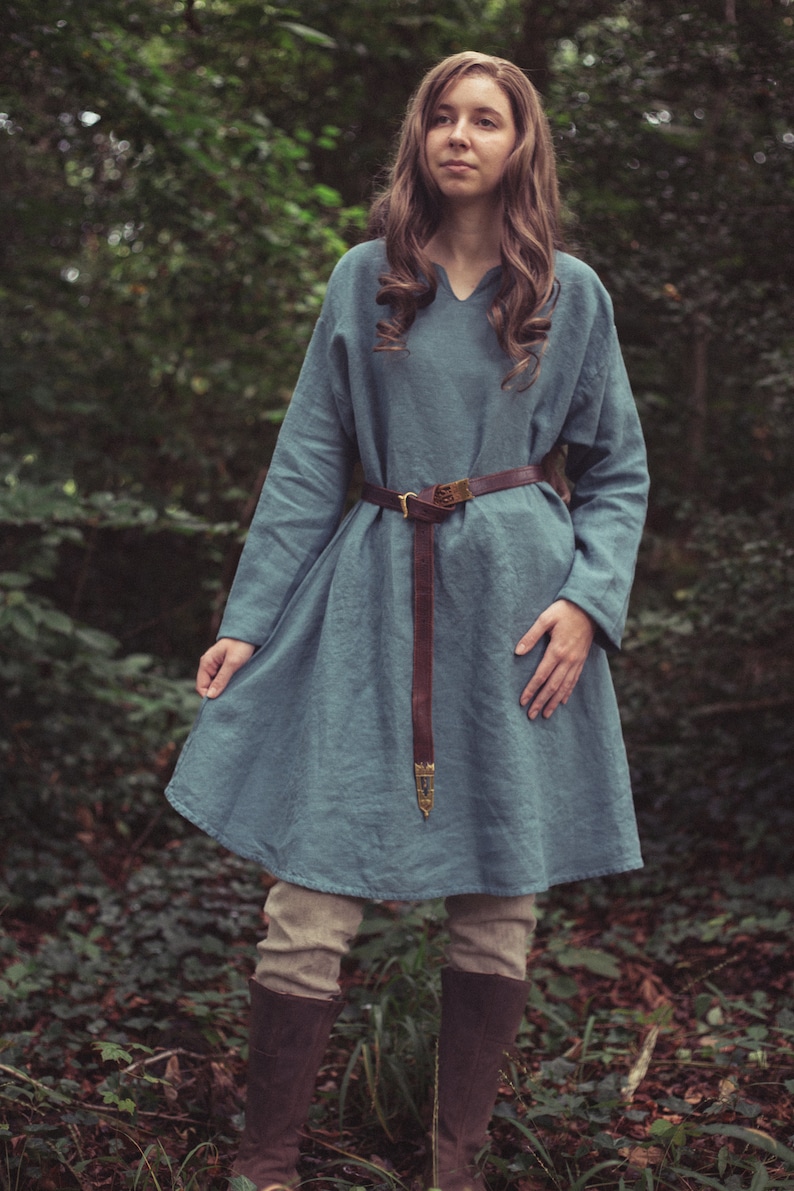 NEW Warrior Tunic Medieval Byzantine Linen - Etsy