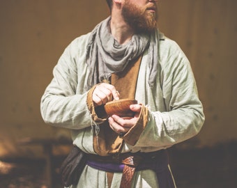 Long Sleeve Medieval Viking Coat