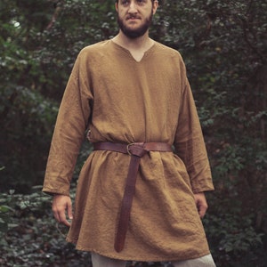 NEW Warrior Tunic Medieval Byzantine Linen - Etsy