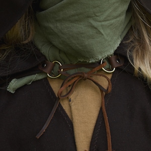 Wool Ranger Cloak Medieval and Fantasy Cape image 6