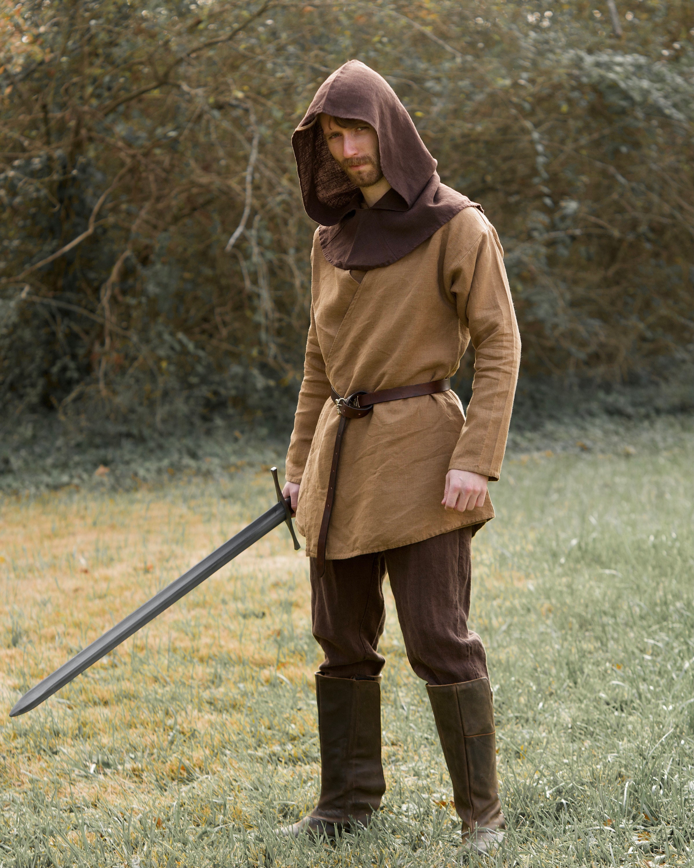 WarriorMonk Medieval Clothing Bundle The Order of Luminos Etsy