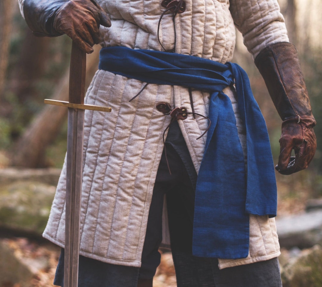 Medieval Linen Sash Etsy