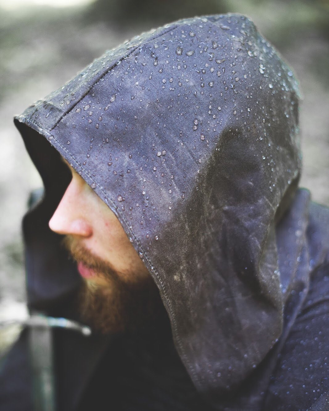 Waxed Canvas Ranger Cloak Water Resistant Etsy Canada