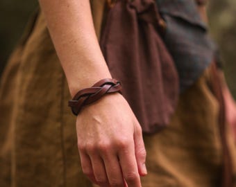 Medieval Leather Bracelet