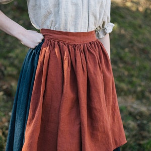 Medieval Linen Apron - Hobbit, Medieval Peasant, and More