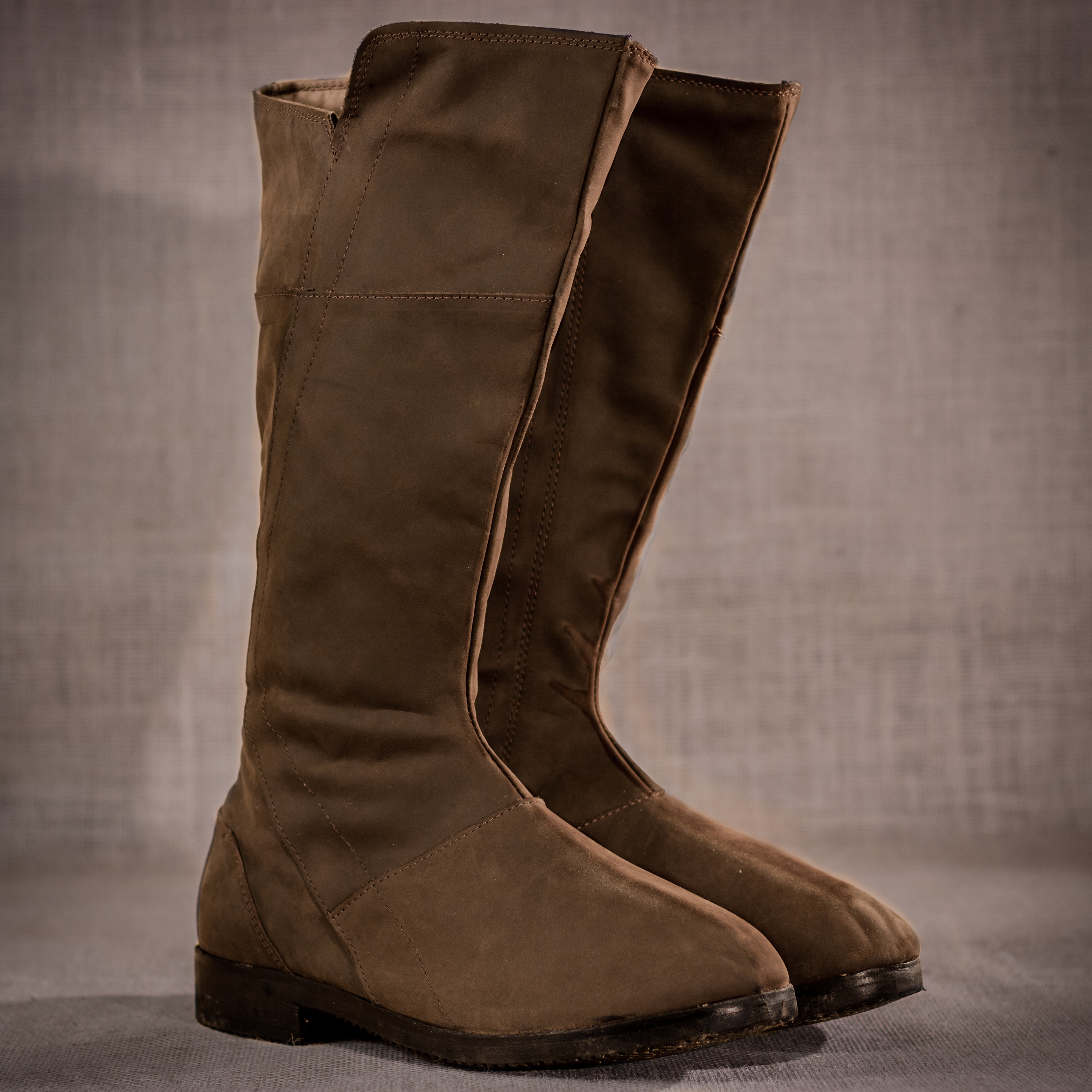 Men's Medieval and Fantasy Tall Leather Ranger Boots 2.0