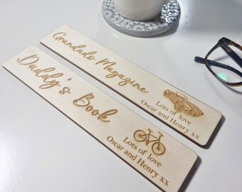 Customizable Bookmark - Personalized Engraving for Book Lovers