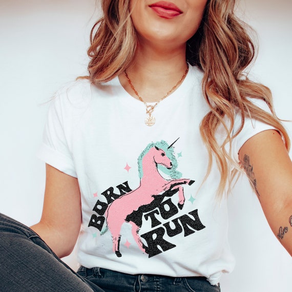 80s Rock Tee Unicorn Tshirt Gift 