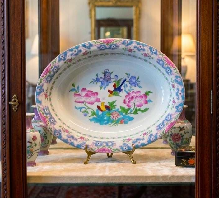 Minton Bird - Etsy