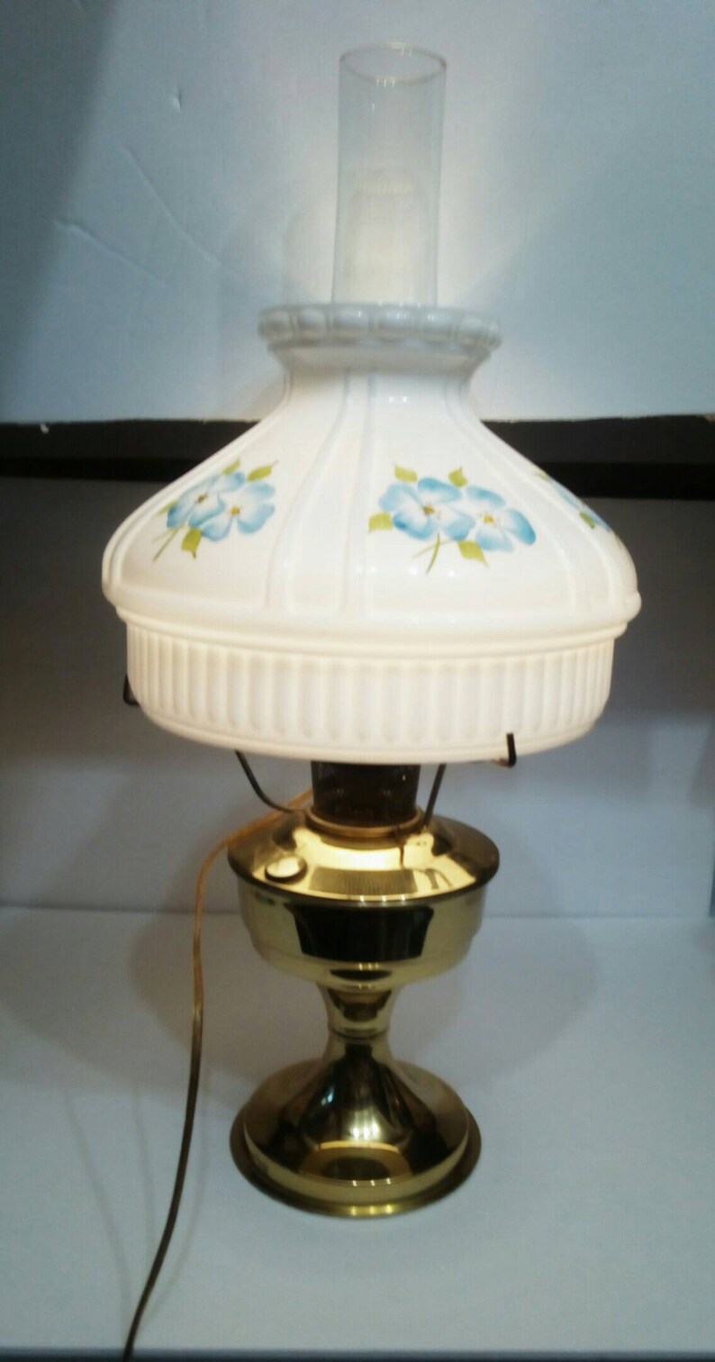 Aladdin Electric Brass Lamp Oil Style