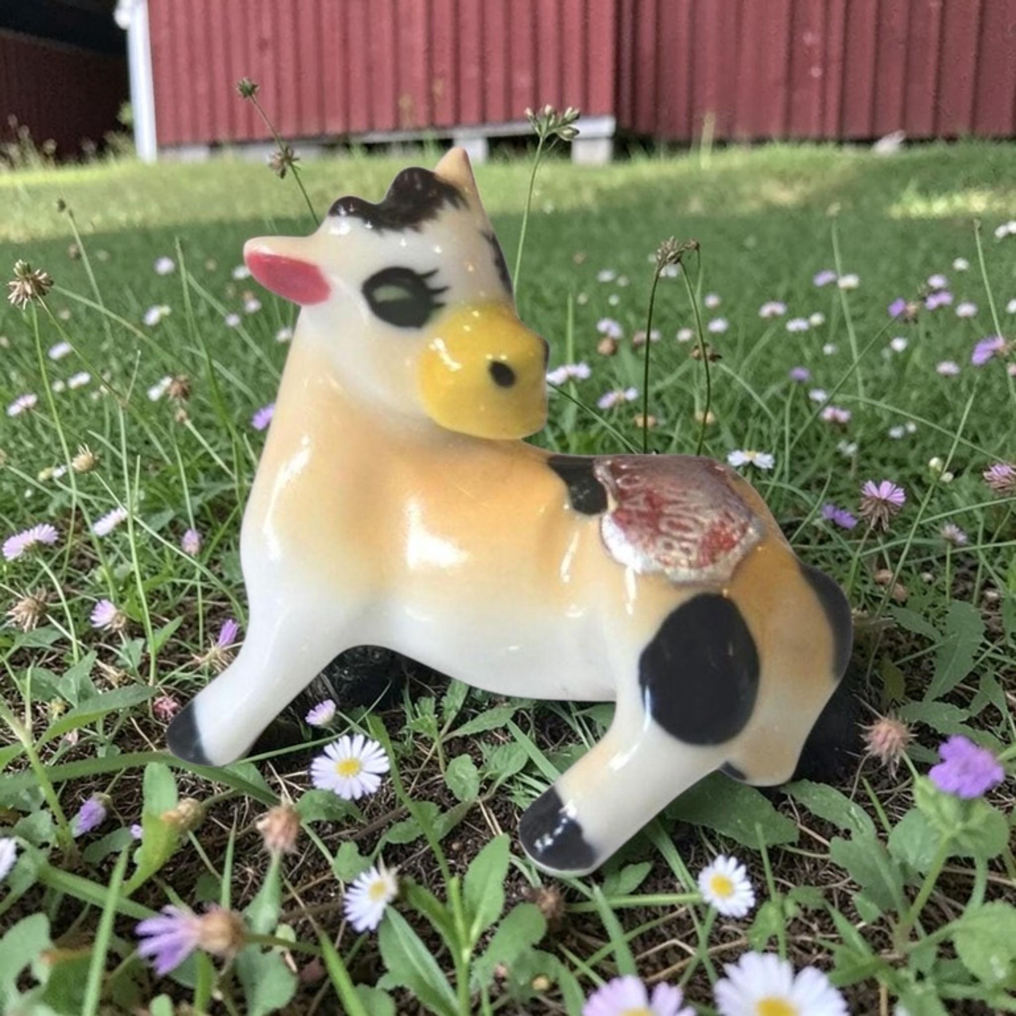 China Cow Figurine - Etsy