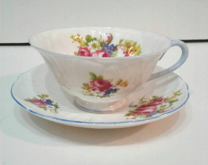 Shelley Cup and Saucer Etsy