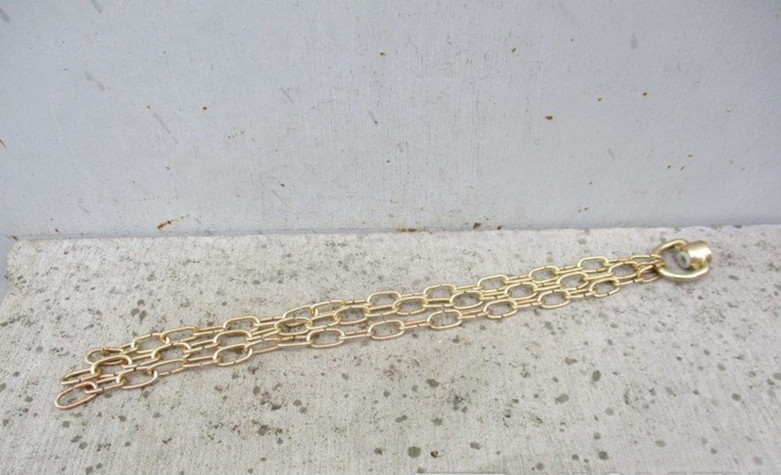 Brass lamp chain vintage Old soviet antique pendant for Etsy