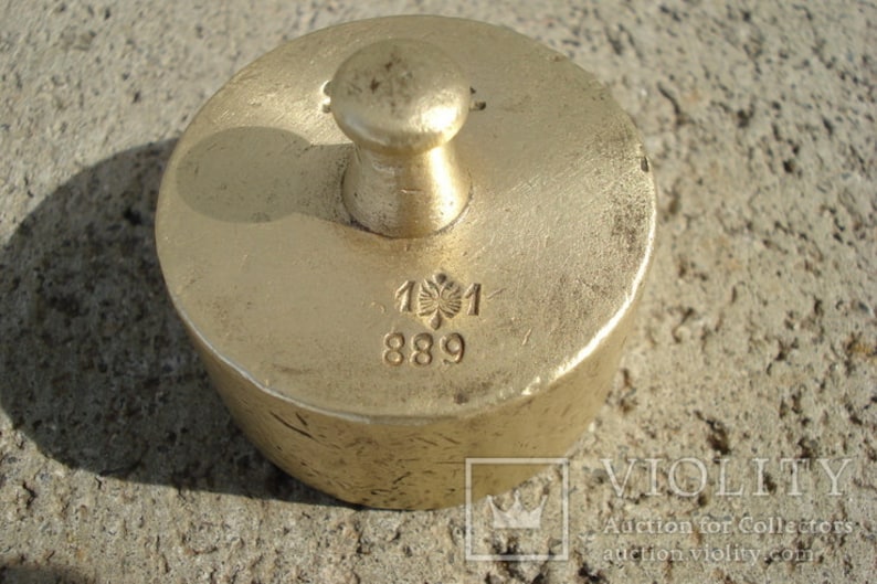 old Austria balance scale weighting small Antique bronze weight 200 gram