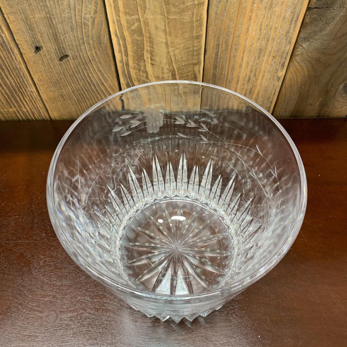 Princess House Crystal Ice Bucket Etsy