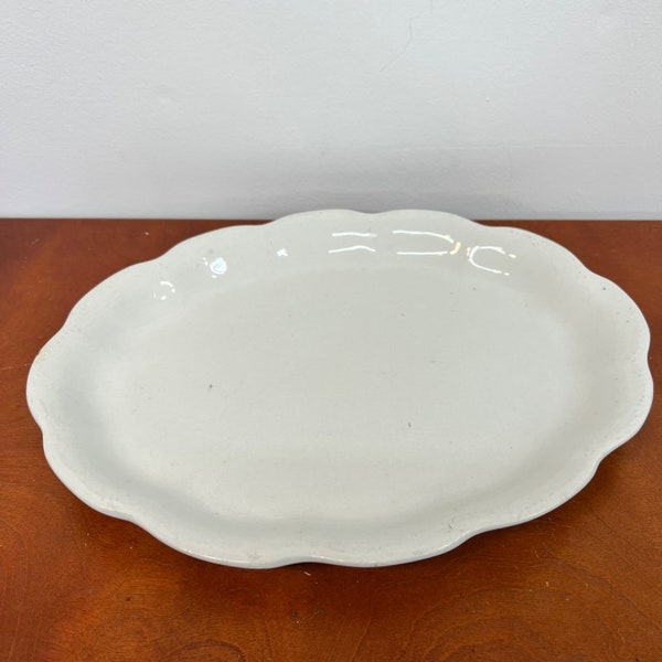 Antique Eureka Ironstone Platter