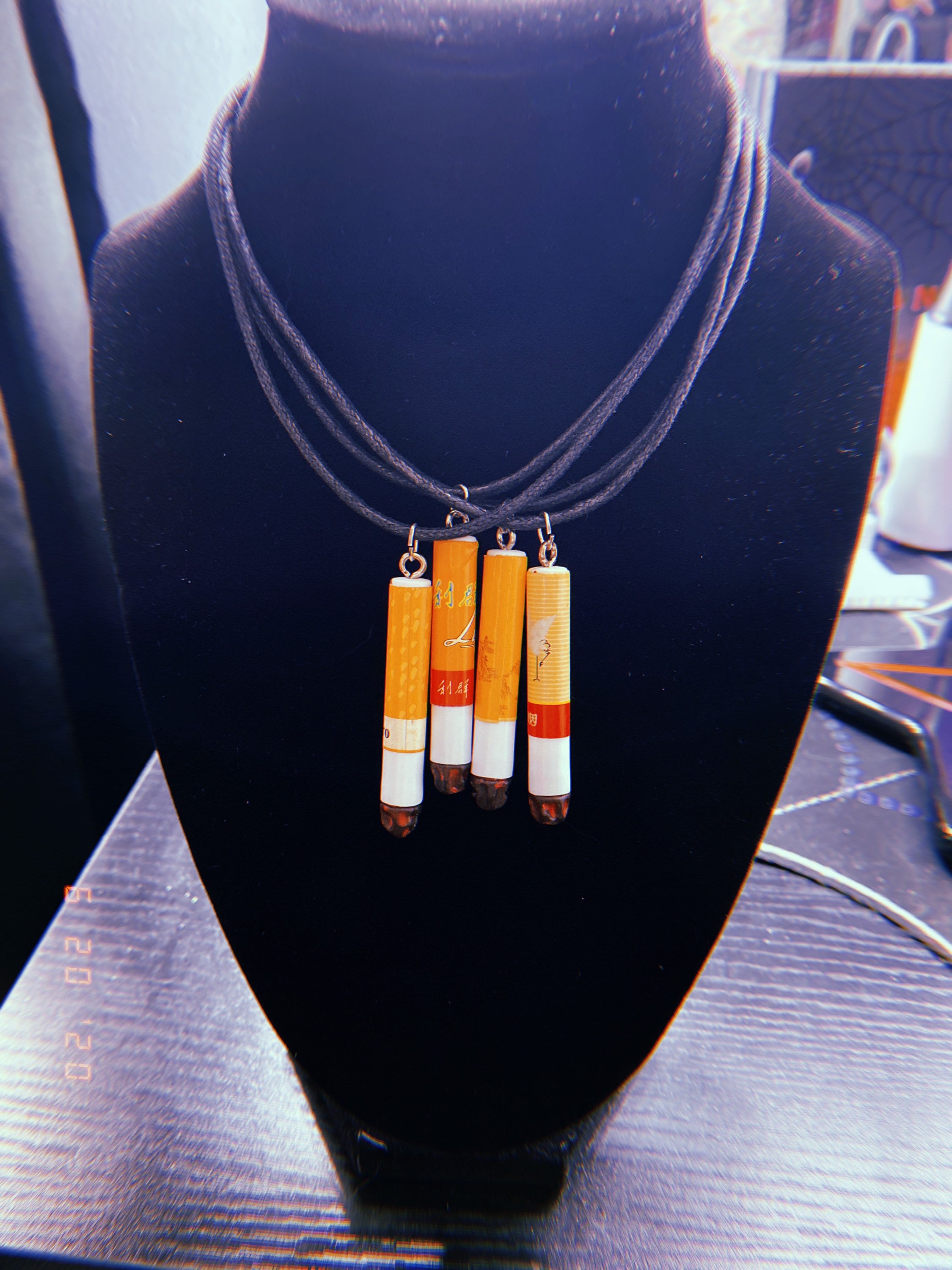Ciggy Butt Choker Necklace