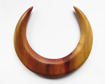 Wooden hair moon, moon fork, hair stick moon, bun holder, crescent moon, hair moon, haarmond, lune cheveux