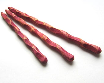 12 cm, 4.7 inches Hair Stick, hair stick wood, hairstick, hair stick leaf, hair pin wood, hair stick, hair pin, wood, wooden pin
