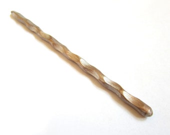 19 cm, 7.5 inches Hair Stick, hair stick wood, hairstick, hair stick leaf, hair pin wood, hair stick, hair pin, wood, wooden pin