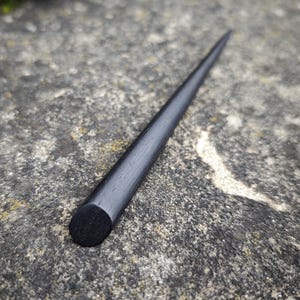 Real Ebony Hair Stick, ebony hair stick,hair stick wood,ebony,hair stick leaf, hair stick, hair pin, wooden pin, haarschmuck