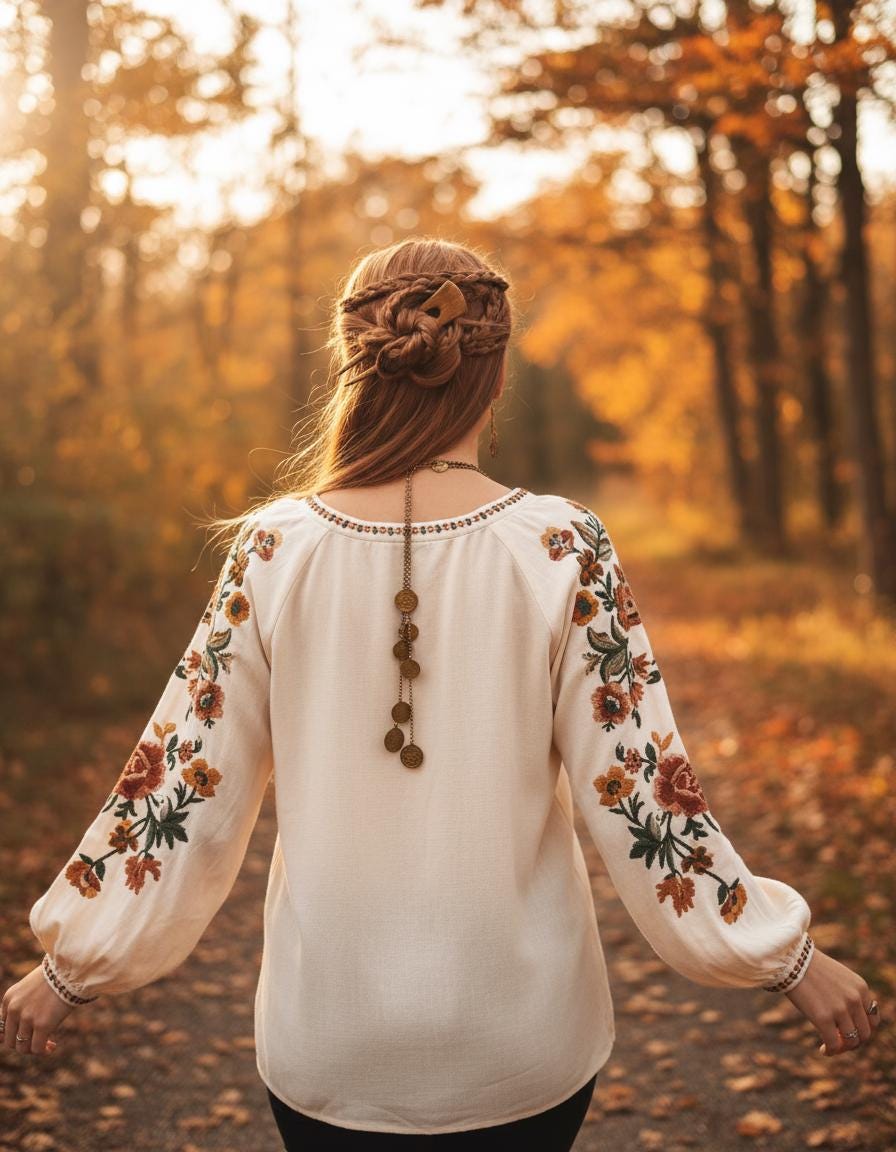 Etsy - Forevahairforks Brown Wooden Hair Fork, Hairfork, Wood, Hair Stick 2 Prong, Pin, Haarforke, Haarnadel, Peigne Cheveux, Fourche