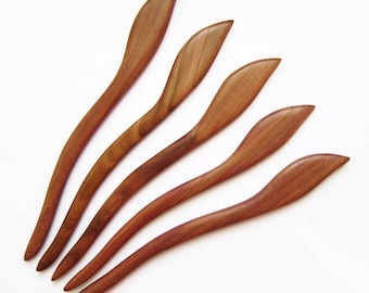 Houten haarstok, haarstokhout, haarstok, haarstokblad, haarspeldhout, haarstok, haarspeld, hout, houten speld, haarschmuck