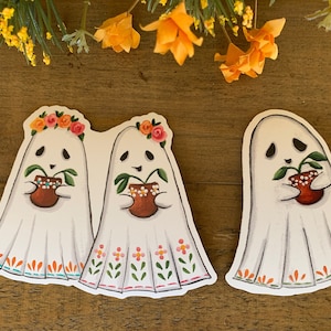 Plant ghost two piece sticker pack