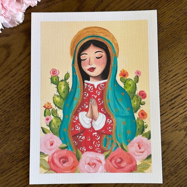 Virgencita Art Print