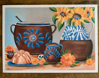 Pan de Muerto Art Print