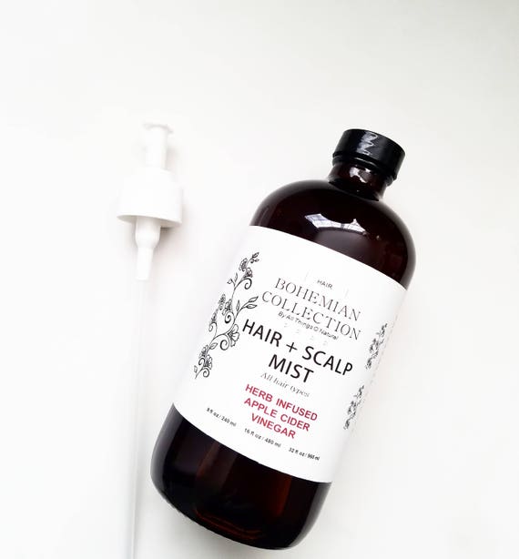 Herbal Acv Hair Scalp Rinse Herbal Rinse Hair Rinse Scalp Etsy
