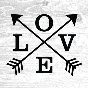 Love, Valentine&#39;s Day, Digital Download, Image Cut File, for iron-ons, mugs, prints, etc. SVG, PNG, dxf, eps, for Cricut & Silhouette