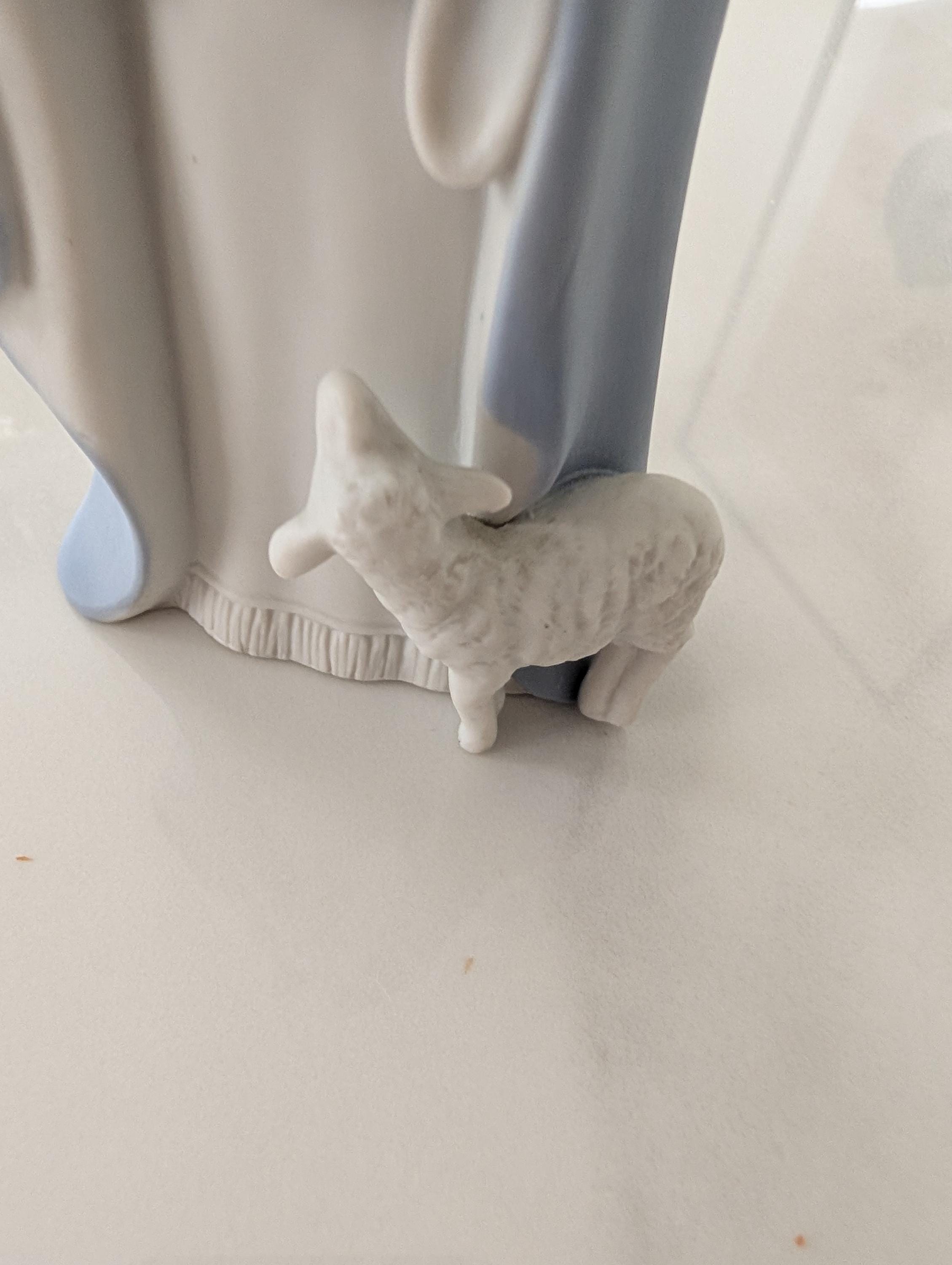 Reginald Christ Child Figurine.... Vintage...blue and White - Etsy