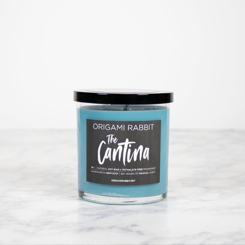 The Cantina Galactic Inspired 8oz Soy Wax Candle