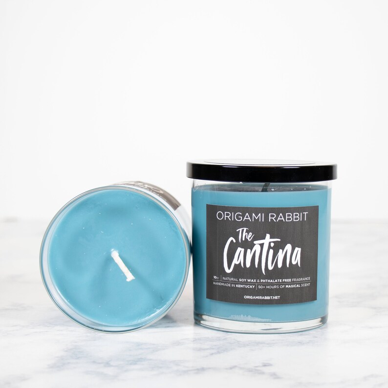 The Cantina Galactic Inspired 8oz Soy Wax Candle