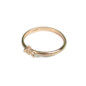 Handmade 14kt Gold Filled Bee Ring - Honey Bee Lover