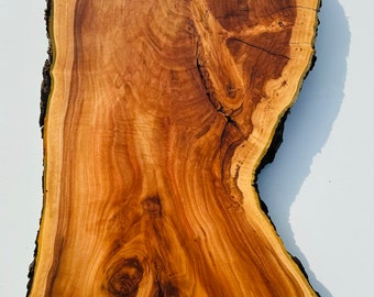 1 pieza de círculos de madera, rodajas de madera, piezas de madera rústica para bricolaje, fresno, discos de madera para manualidades