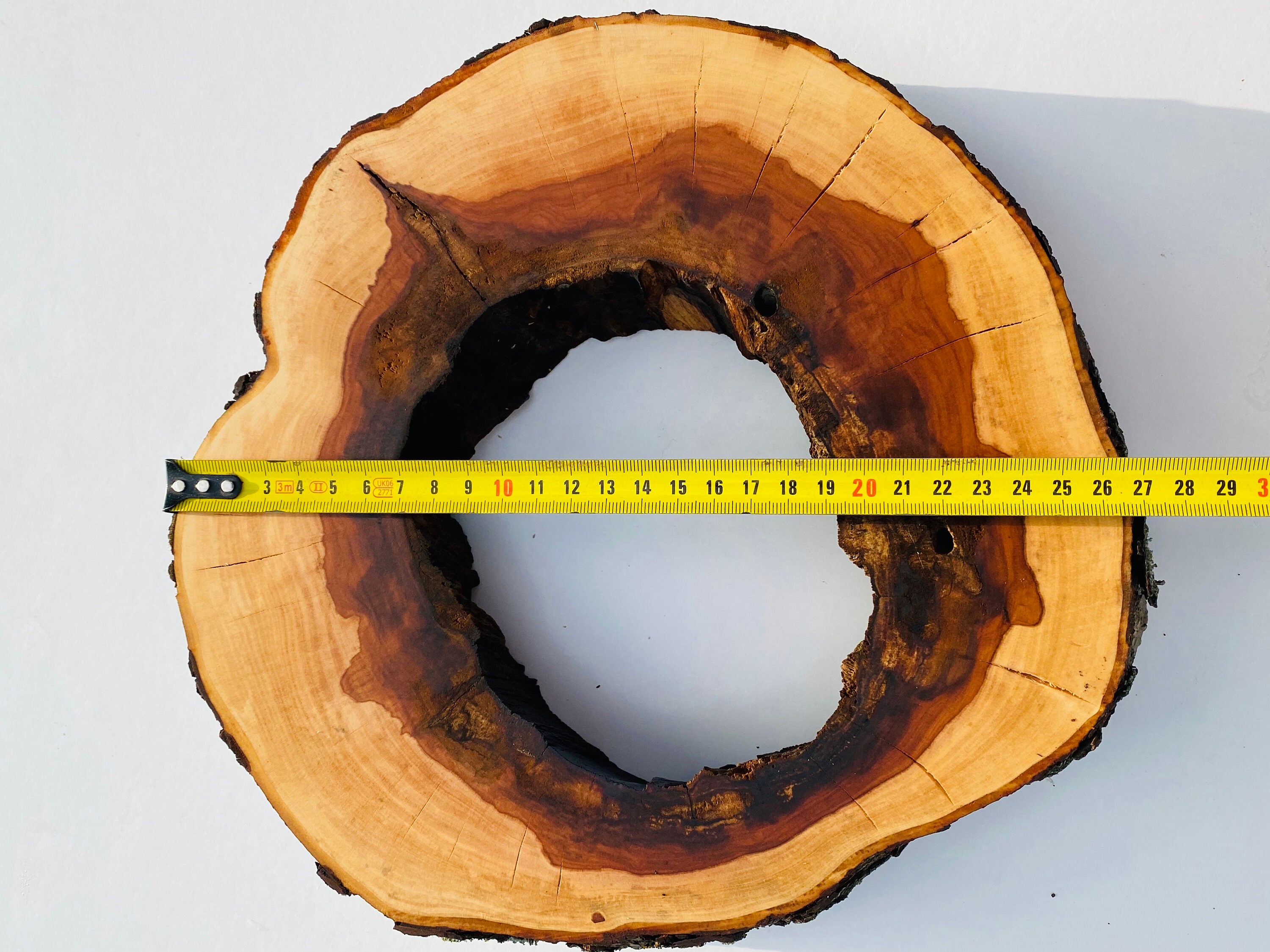 Círculos de madera de 1 pieza rodajas de madera piezas | Etsy