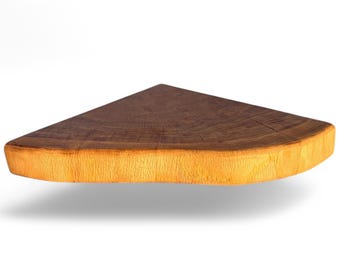 1 pieza de círculos de madera, rodajas de madera, piezas de madera rústica para bricolaje, fresno, discos de madera para manualidades