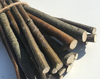 Willow Craft Sticks Set . Natural Wood Willow Tree Branches DIY Decor  Supplies Wooden Sticks Twigs Wands Macrame Arts Crafts Rustic Decor 