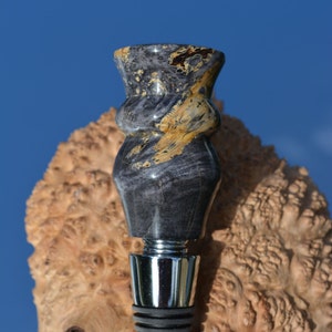 Amazing Handmade Wood Wine Bottle Stopper/ Opener