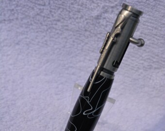 Beautiful Handmade 30 Caliber Bolt Action Ball Point Pen