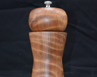 Magnificent Old Growth Curly Redwood Pepper/ Salt Mill