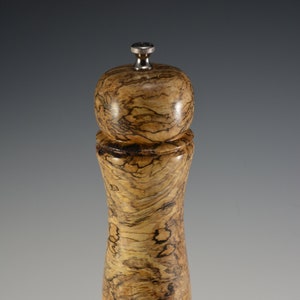 Amazing Spalted Maple Pepper, Salt, or Spice Mill