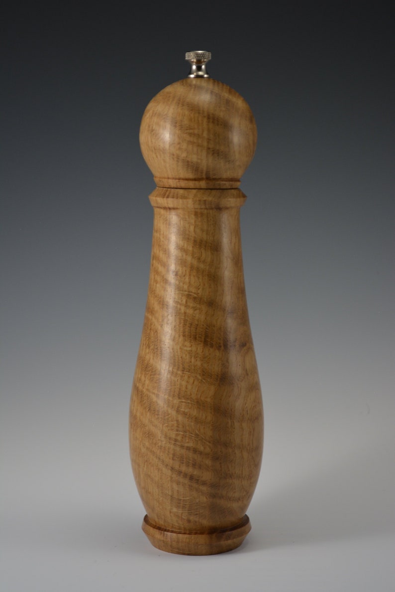 Knotsinyourhead Figured Live Oak Salt and Pepper Mill