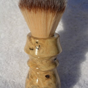 Amazing Handmade Large Buckeye Burl Shaving Brush