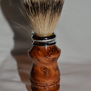 Beautiful Handmade York Gum Badger Hair Shaving Brush