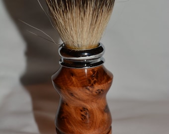 Beautiful Handmade York Gum Badger Hair Shaving Brush