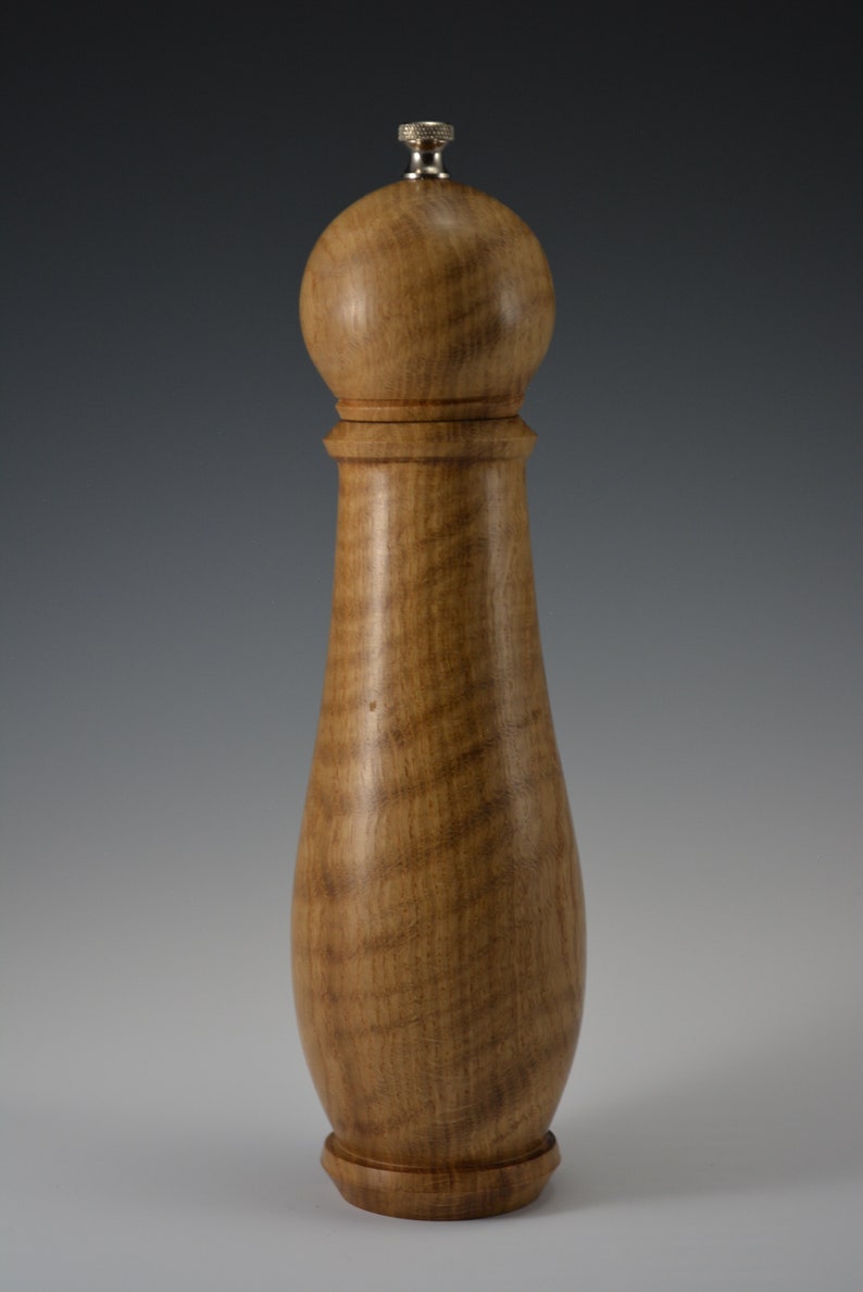 Knotsinyourhead Figured Live Oak Salt and Pepper Mill - Thumbnail 3